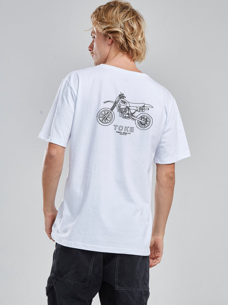 Polera Hombre Blanca Maico