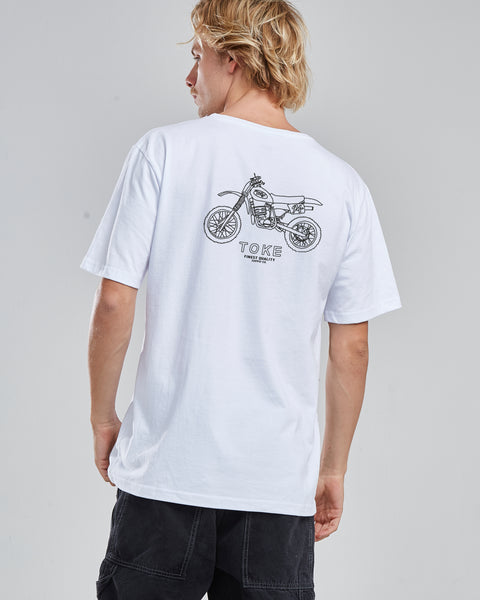 Polera Hombre Blanca Maico