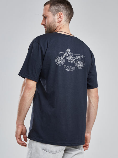 Polera Hombre Negra Maico
