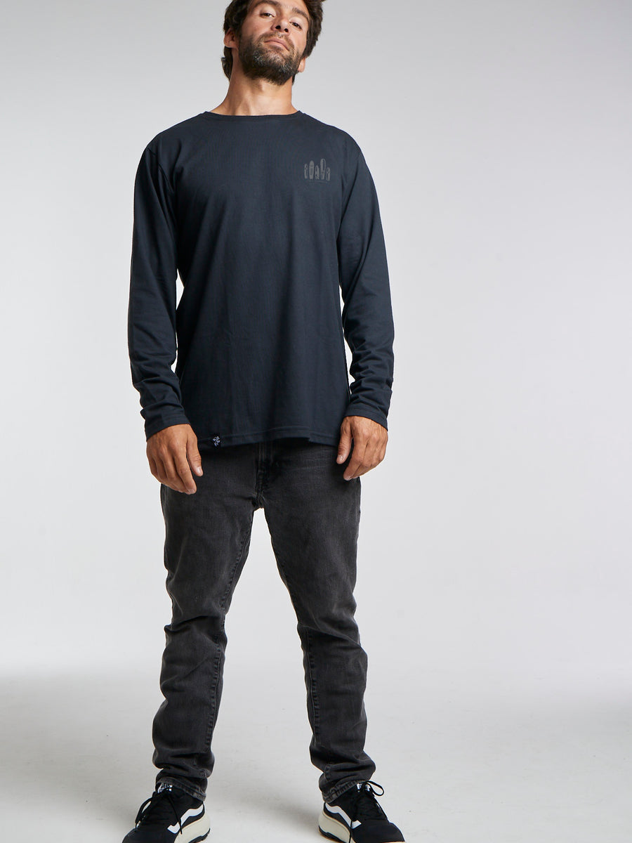 Polera ML Malibu Negra