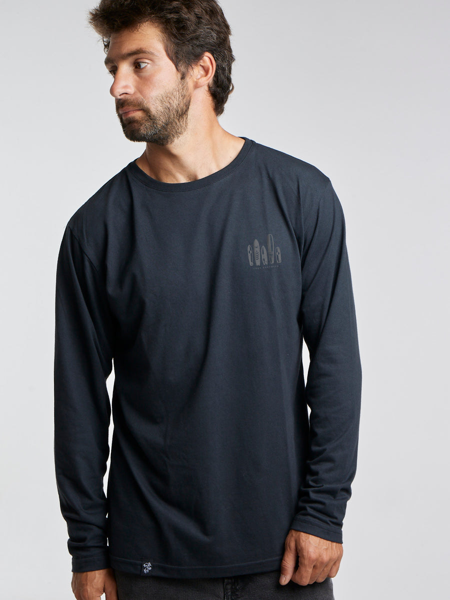Polera ML Malibu Negra