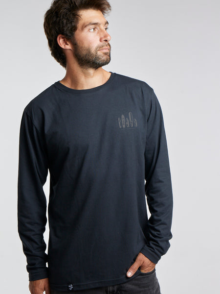 Polera ML Malibu Negra