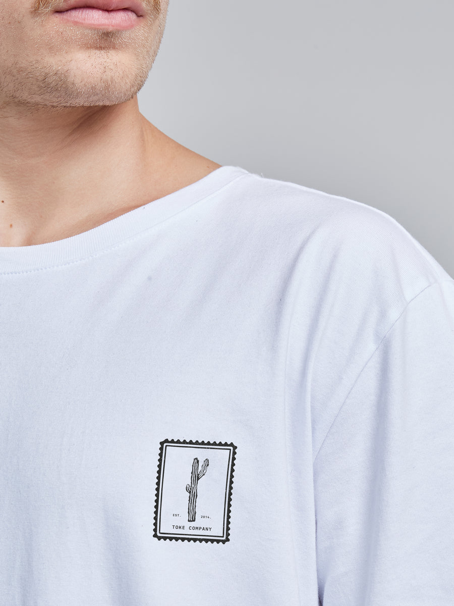 Polera Cactus Blanca