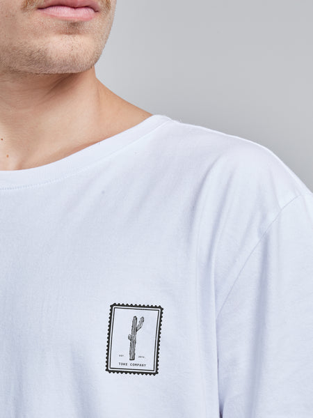 Polera Cactus Blanca