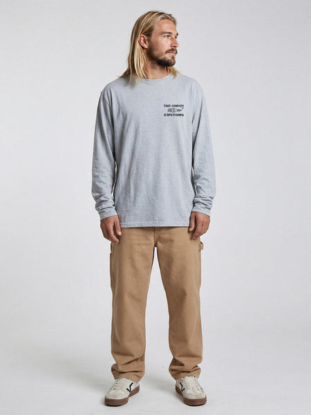 Polera Manga Larga Hombre Melange Spark