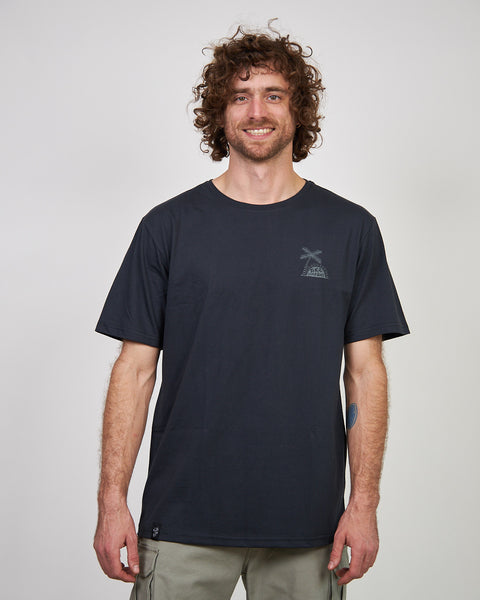 Polera Manga Corta Negra  Company