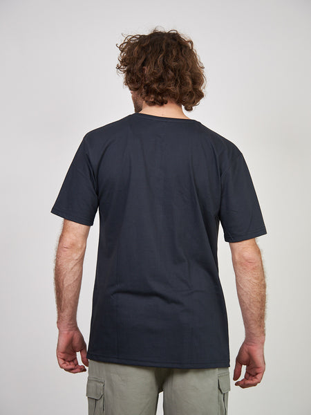 Polera Manga Corta Negra  Company