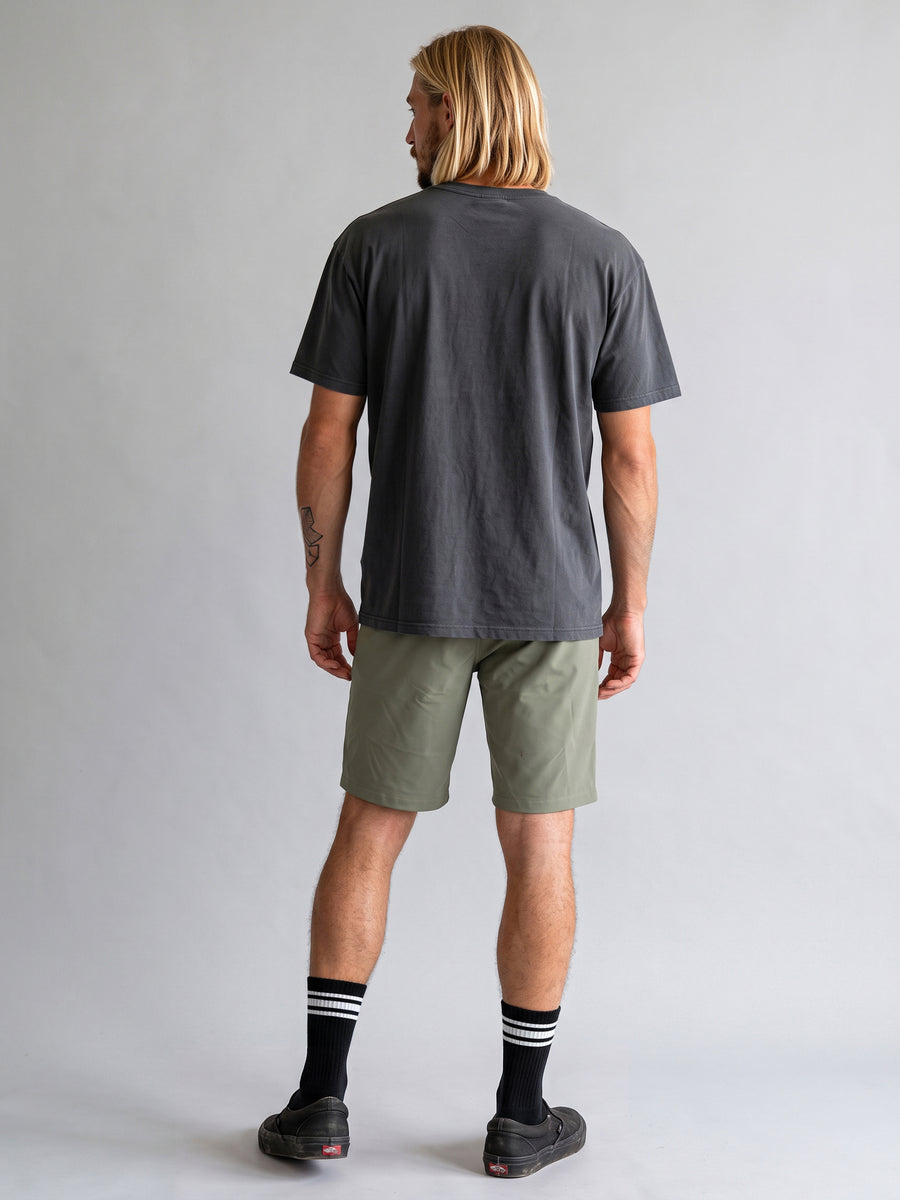 Short Verde Híbrido Hombre