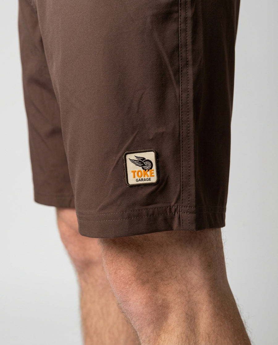 Traje de Baño Café Dirt Hombre