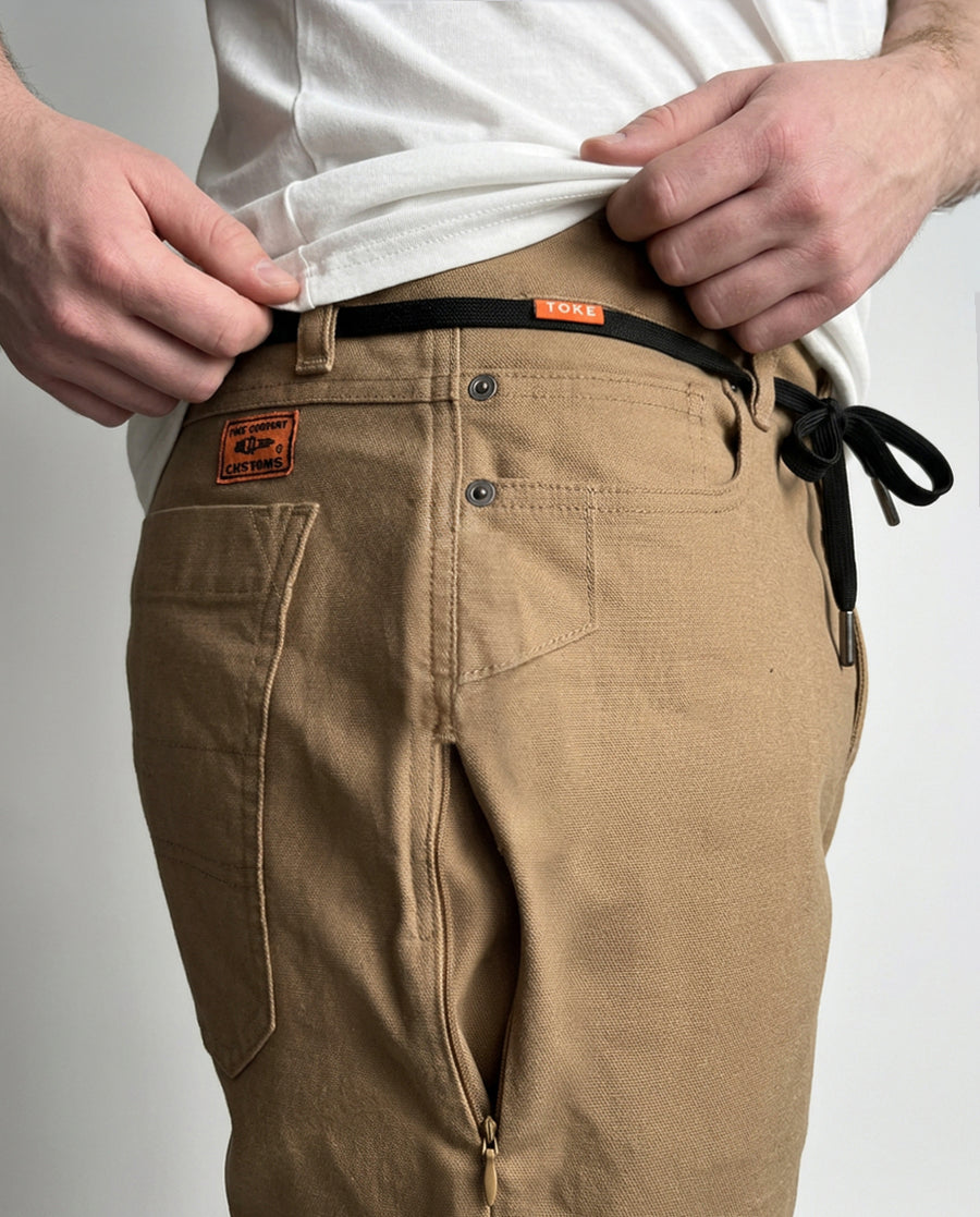 Pantalon Beige Café Racer TOKE