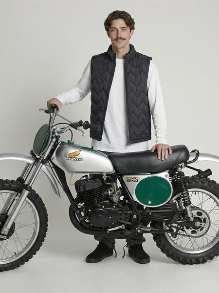 Parka Vest Negra Floater