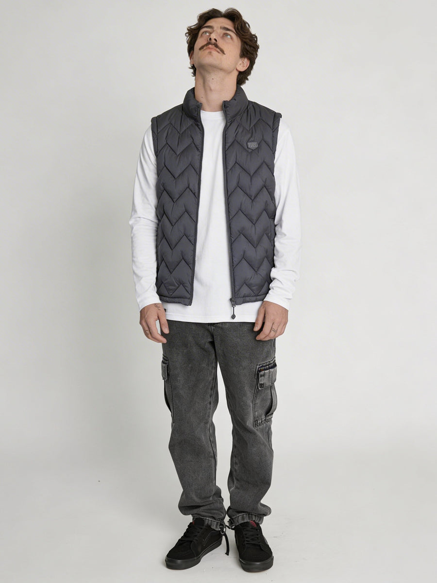 Parka Vest Negra Floater