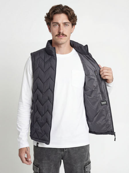 Parka Vest Negra Floater