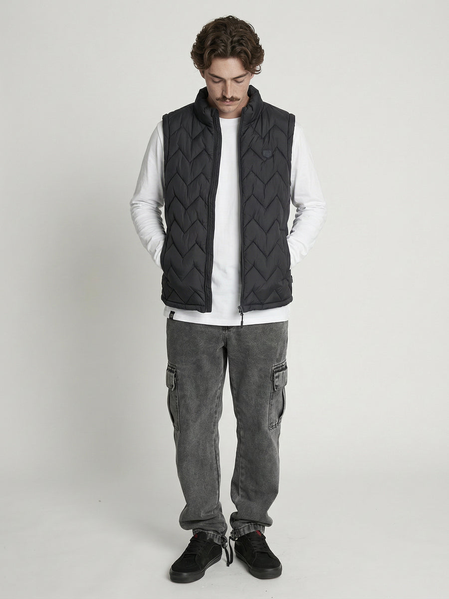 Parka Vest Negra Floater