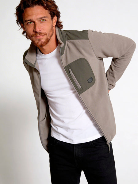 Polar Full Zipper Café Dune