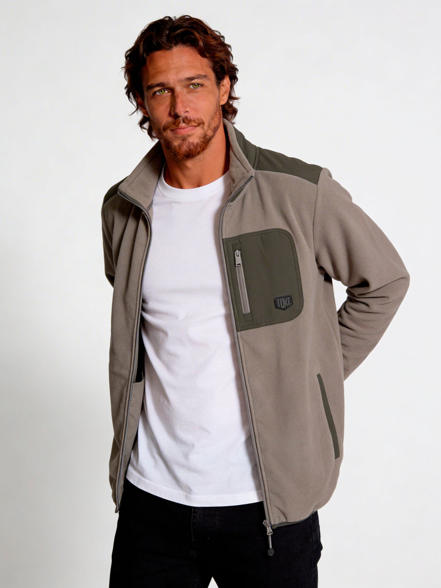 Polar Full Zipper Café Dune