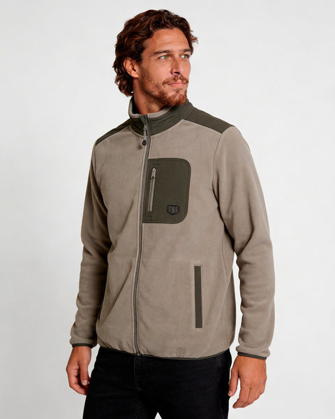 Polar Full Zipper Café Dune