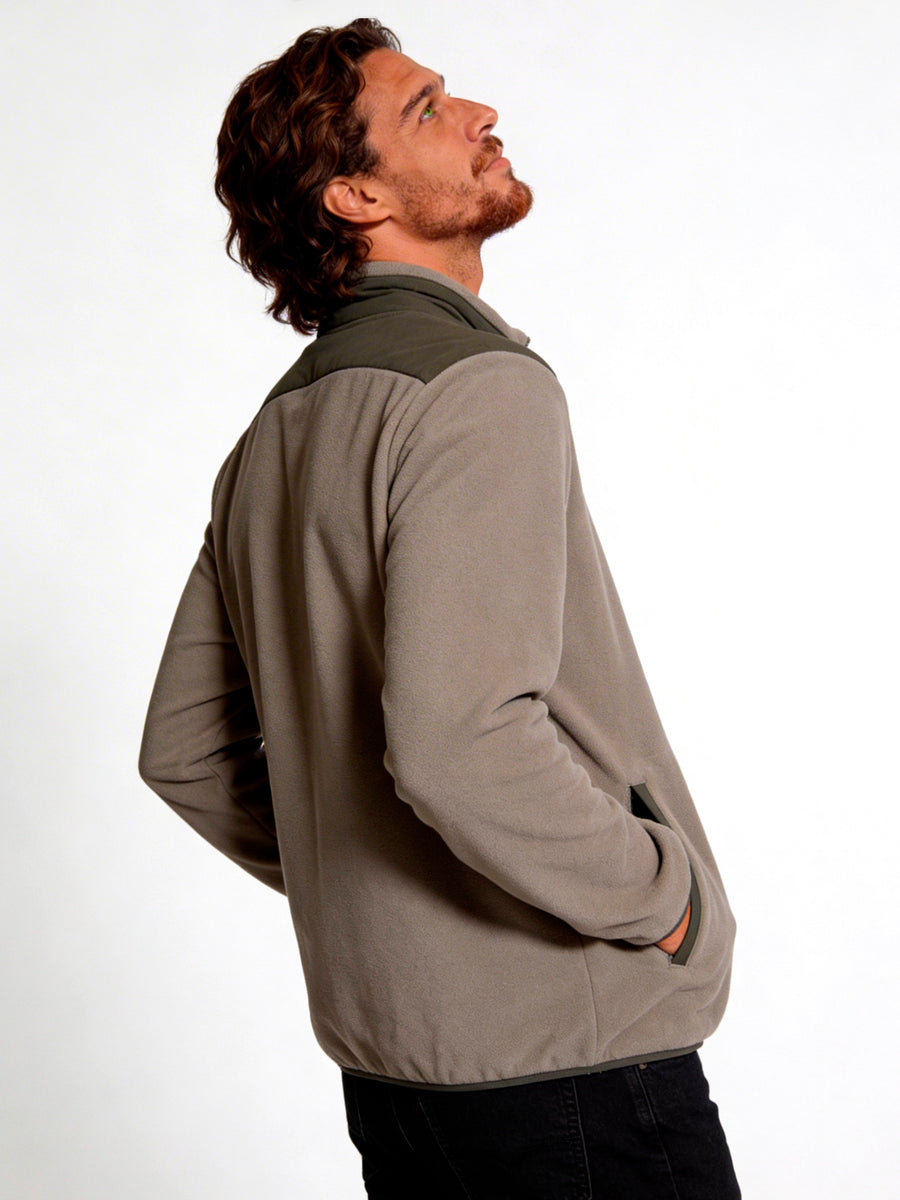 Polar Full Zipper Café Dune