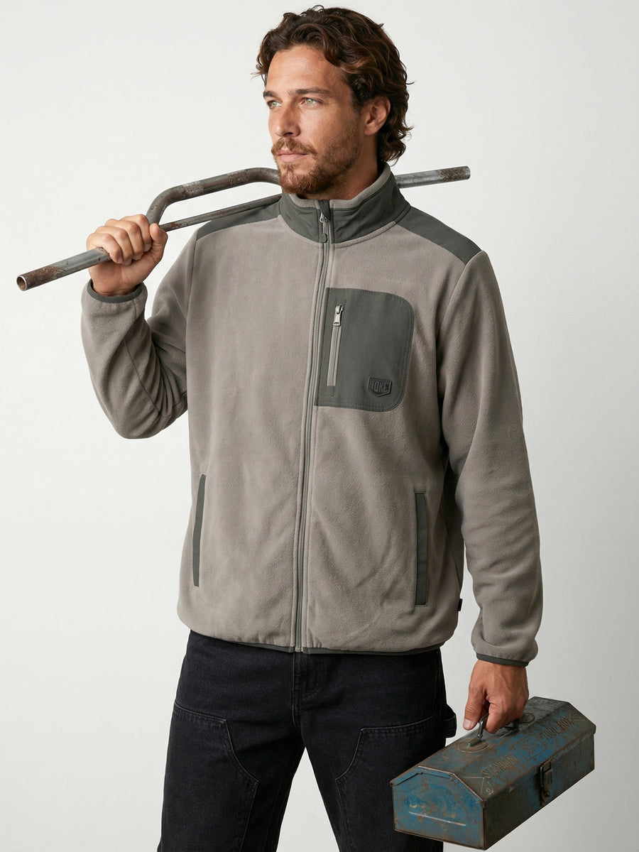 Polar Full Zipper Café Dune