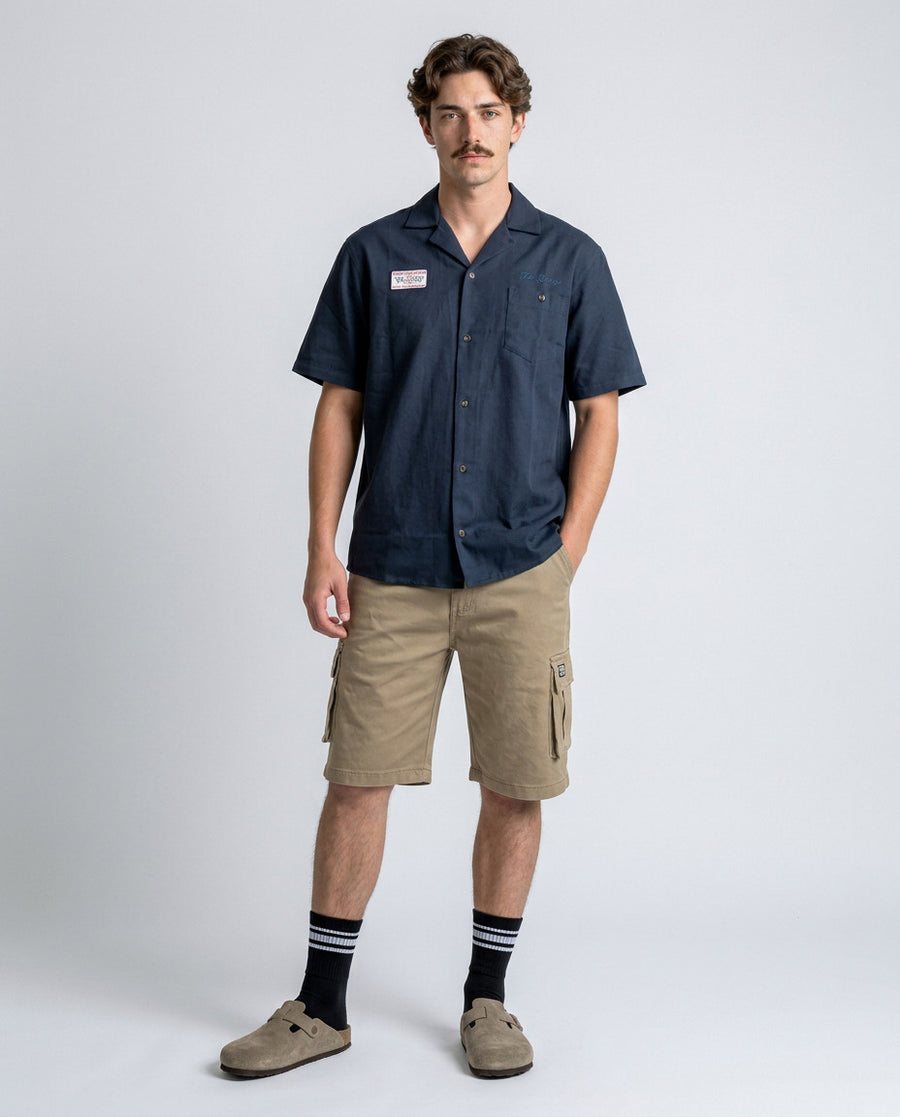 Short Cargo Beige Hombre