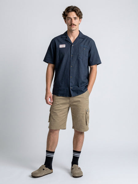 Short Cargo Beige Hombre