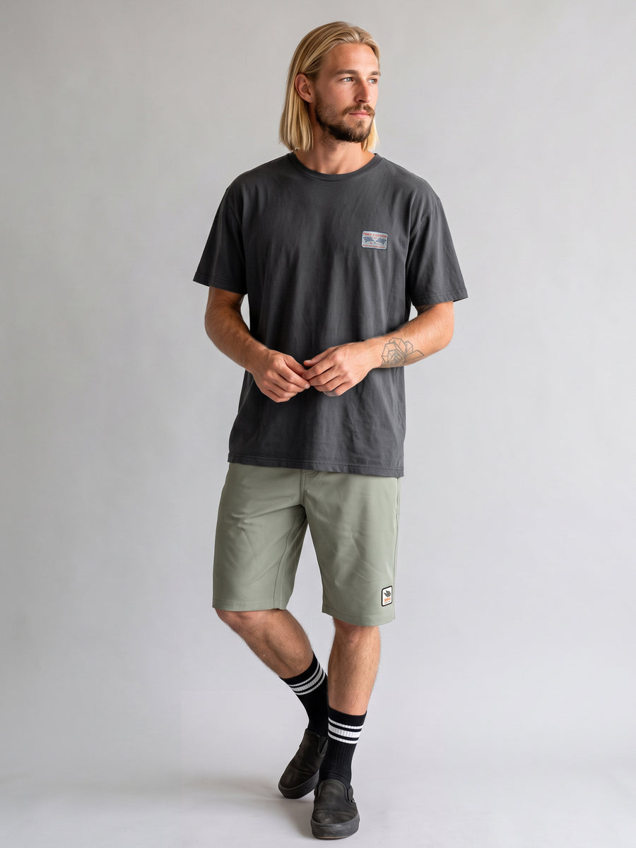 Short Verde Híbrido Hombre