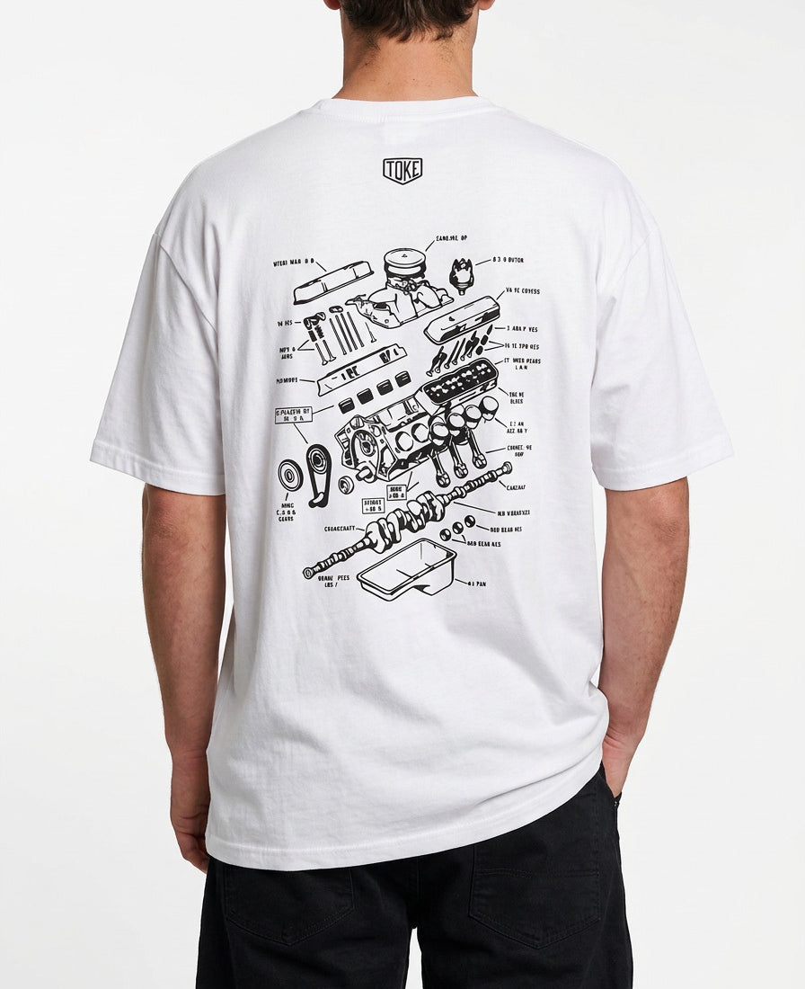 Polera Hombre Blanca BH8-V8