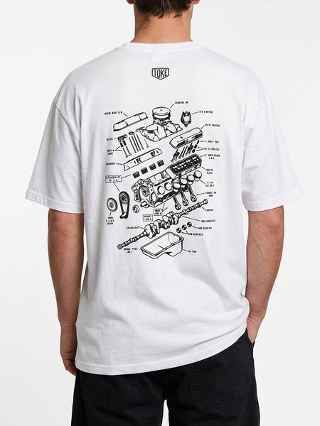 Polera Hombre Blanca BH8-V8
