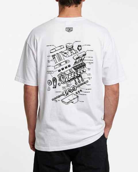 Polera Hombre Blanca BH8-V8