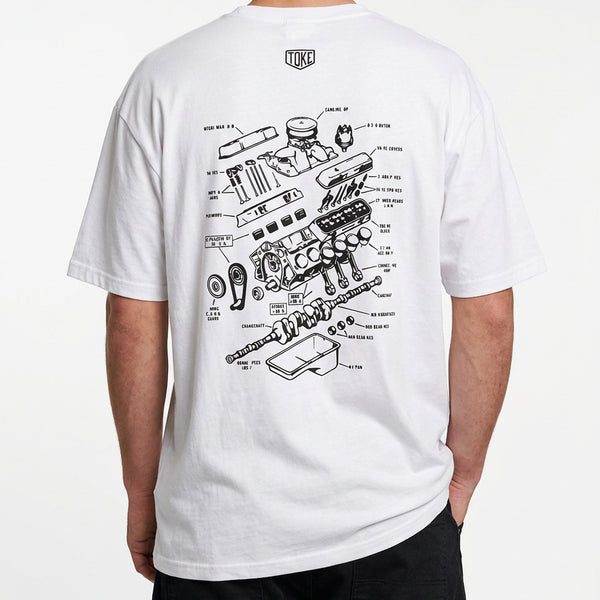 Polera Hombre Blanca BH8-V8