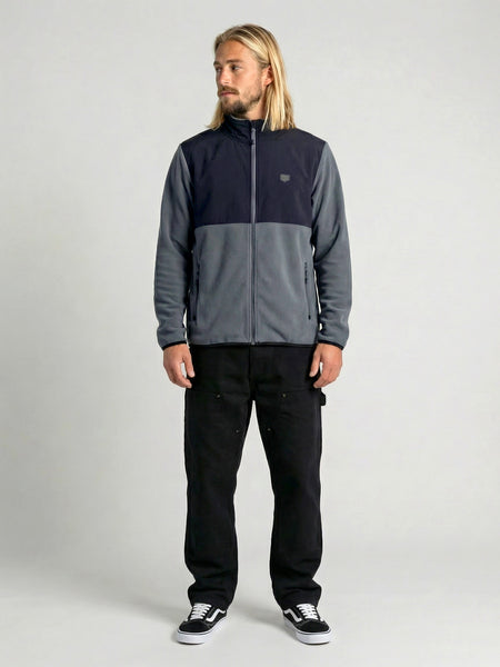 Polar Full Zipper Azul Rusty