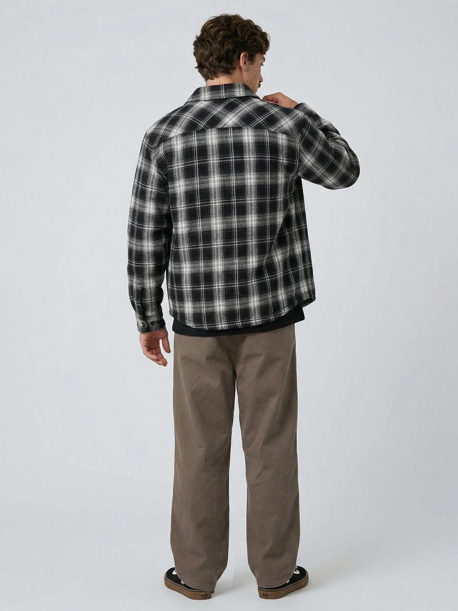 Sobrecamisa Hombre Negra Dust