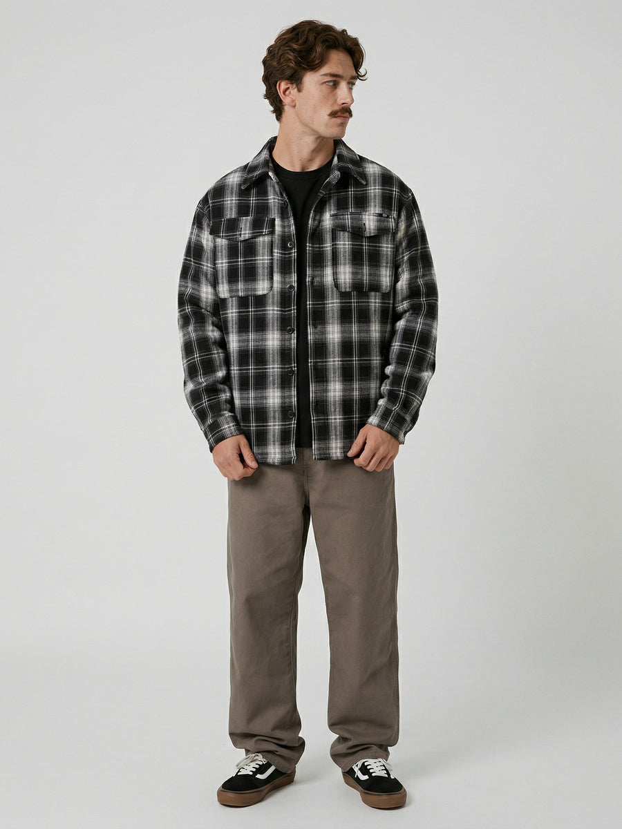 Sobrecamisa Hombre Negra Dust