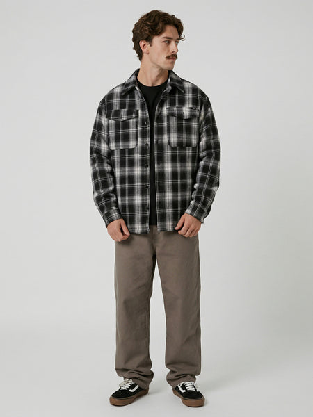 Sobrecamisa Hombre Negra Dust