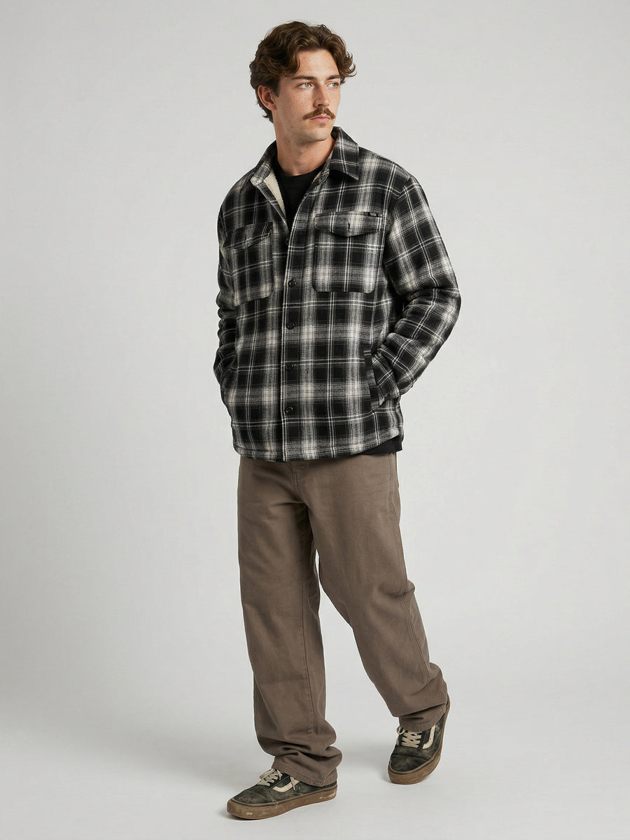 Sobrecamisa Hombre Negra Dust