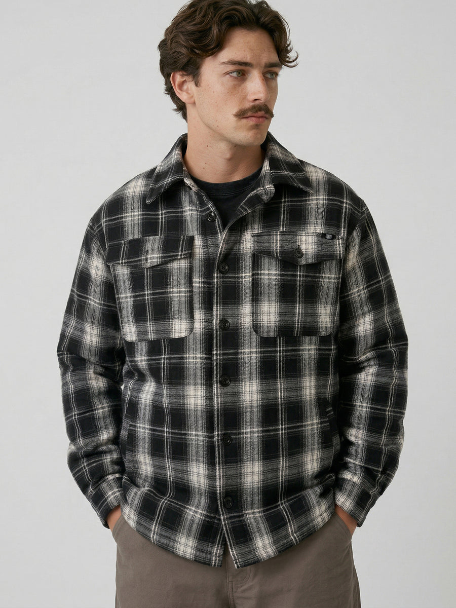 Sobrecamisa Hombre Negra Dust
