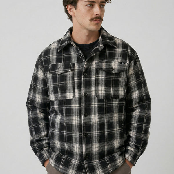 Sobrecamisa Hombre Negra Dust