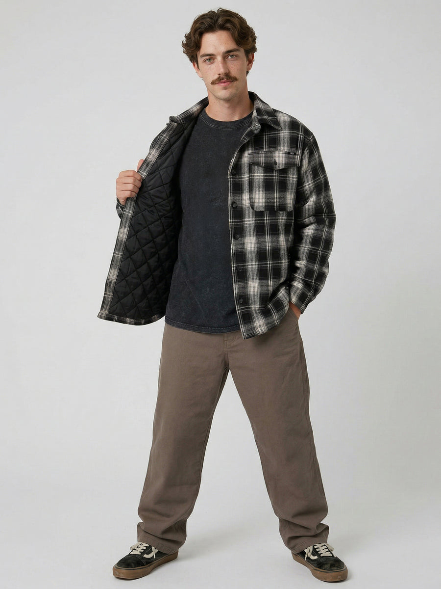 Sobrecamisa Hombre Negra Dust