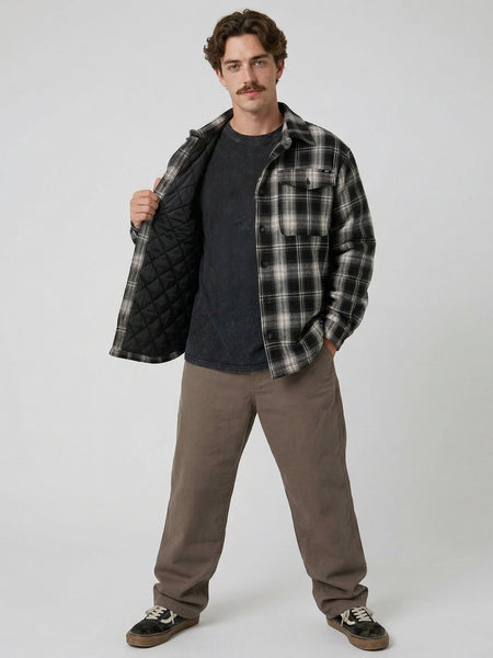 Sobrecamisa Hombre Negra Dust