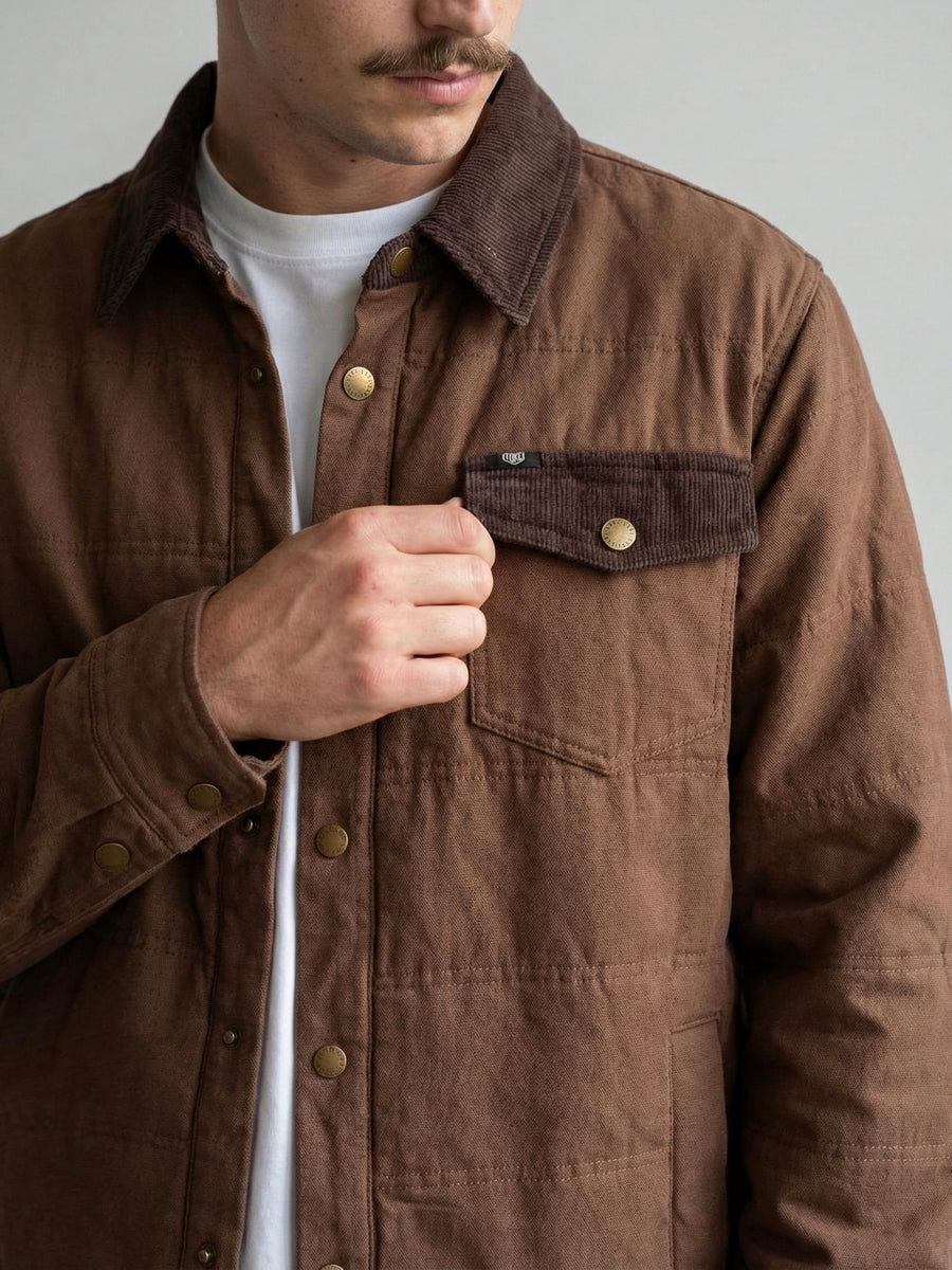 Chaqueta Cafe Hombre Canvas Monkey