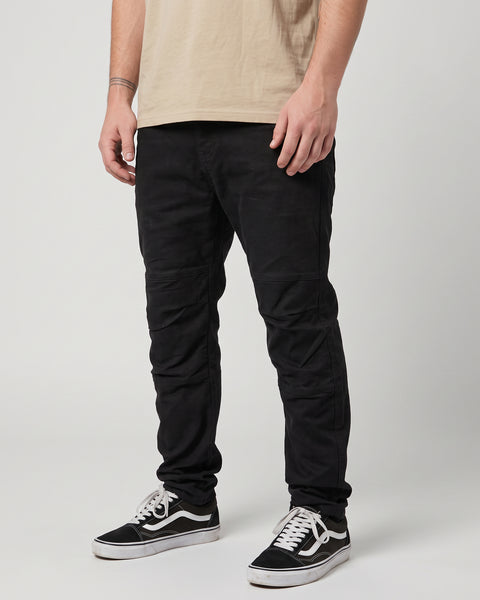 Pantalón Negro Hombre Racer