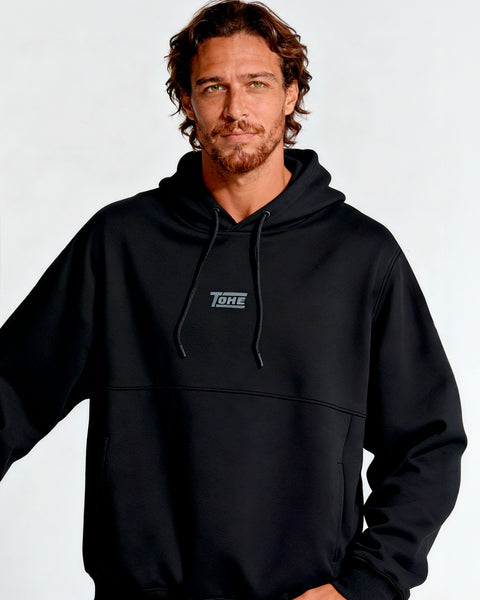 Poleron Hombre Hoodie Negro