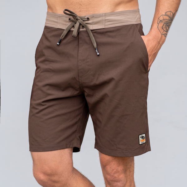 Traje de Baño Café Dirt Hombre