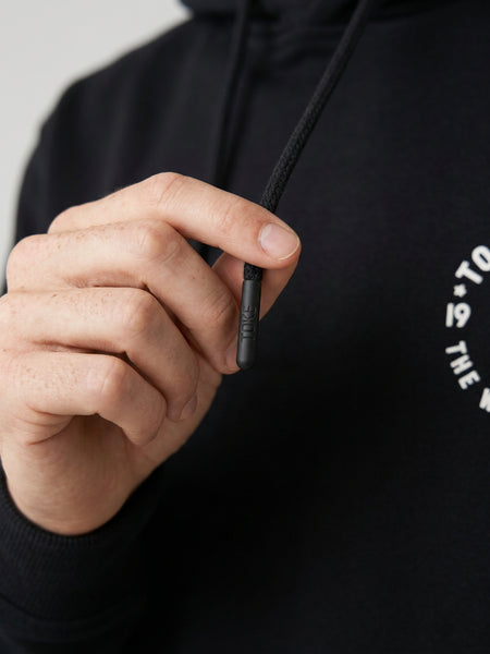 Poleron Hoodie Negro Racer