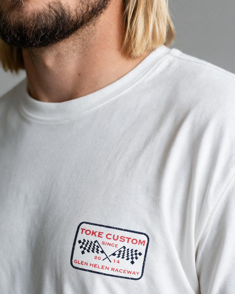 Polera Blanca Hombre Emig