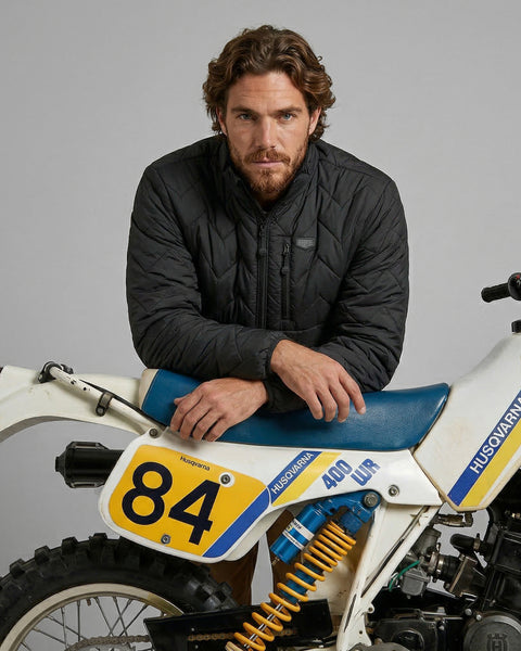 Parka Hombre Negra Drifter