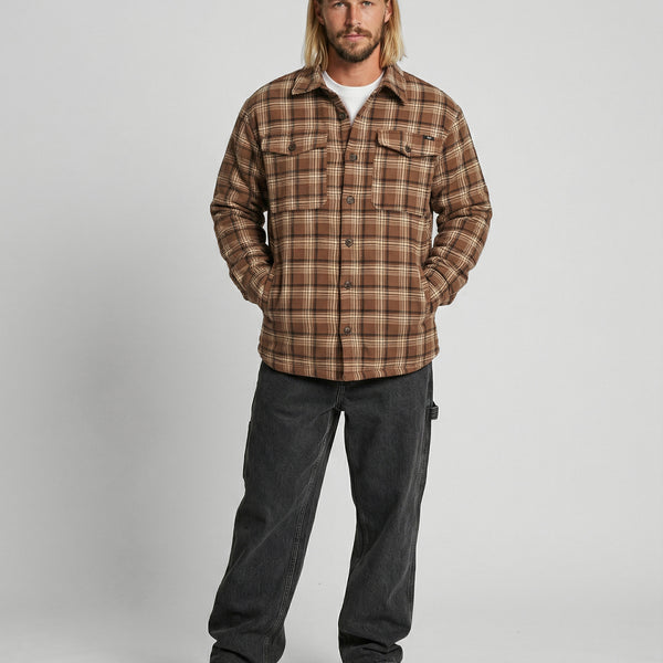 Sobrecamisa Hombre Café Dust