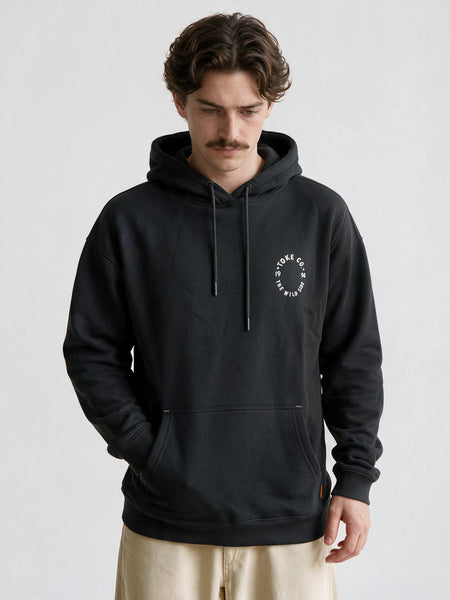 Poleron Hoodie Negro Racer