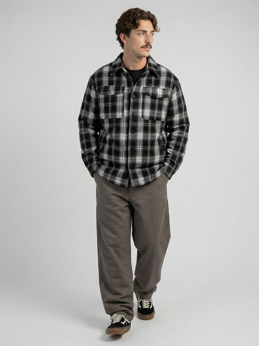 Sobrecamisa Hombre Negra Dust