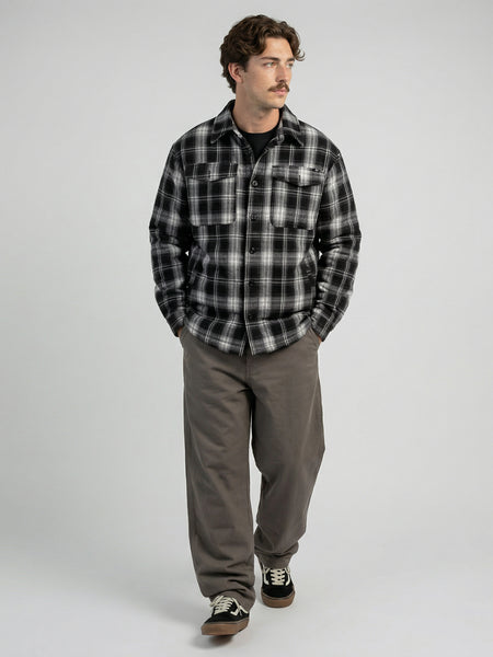 Sobrecamisa Hombre Negra Dust